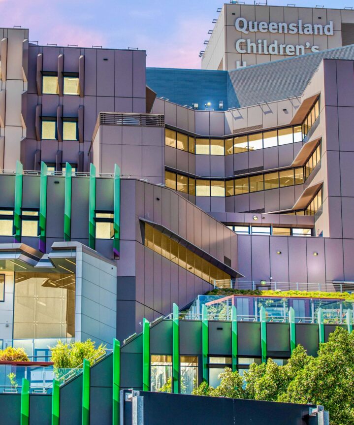 Exterior of Queensland Children's Hospital