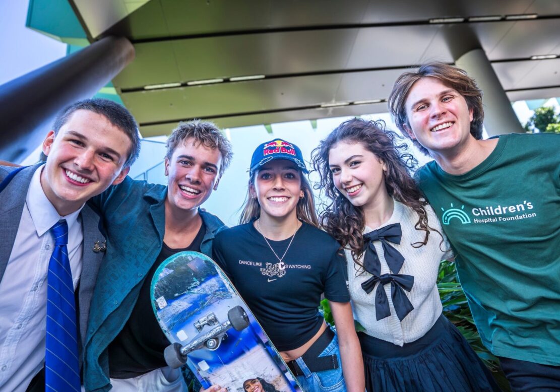Children's Hospital Foundation Young Ambassador Program with Henry Majer, Chaydon Jay, Chloe Covell, Andie Rose and Max Shearer