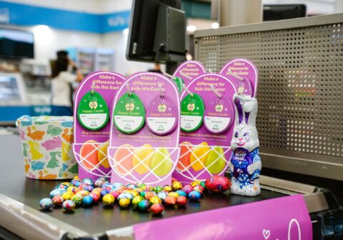 Woolworths Easter Appeal tokens and Easter eggs at checkout
