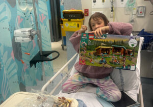 Myah during treatment